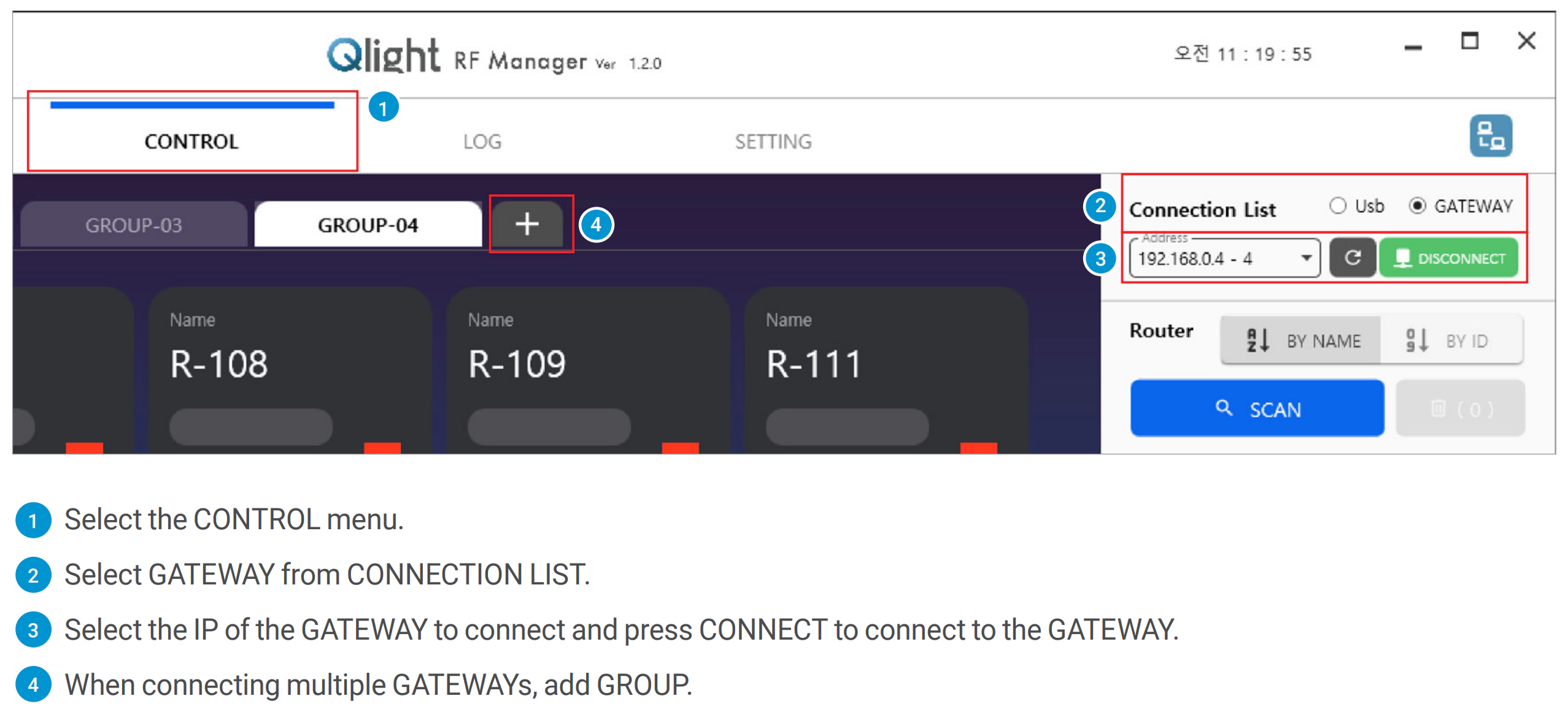 GATEWAY CONNECTION