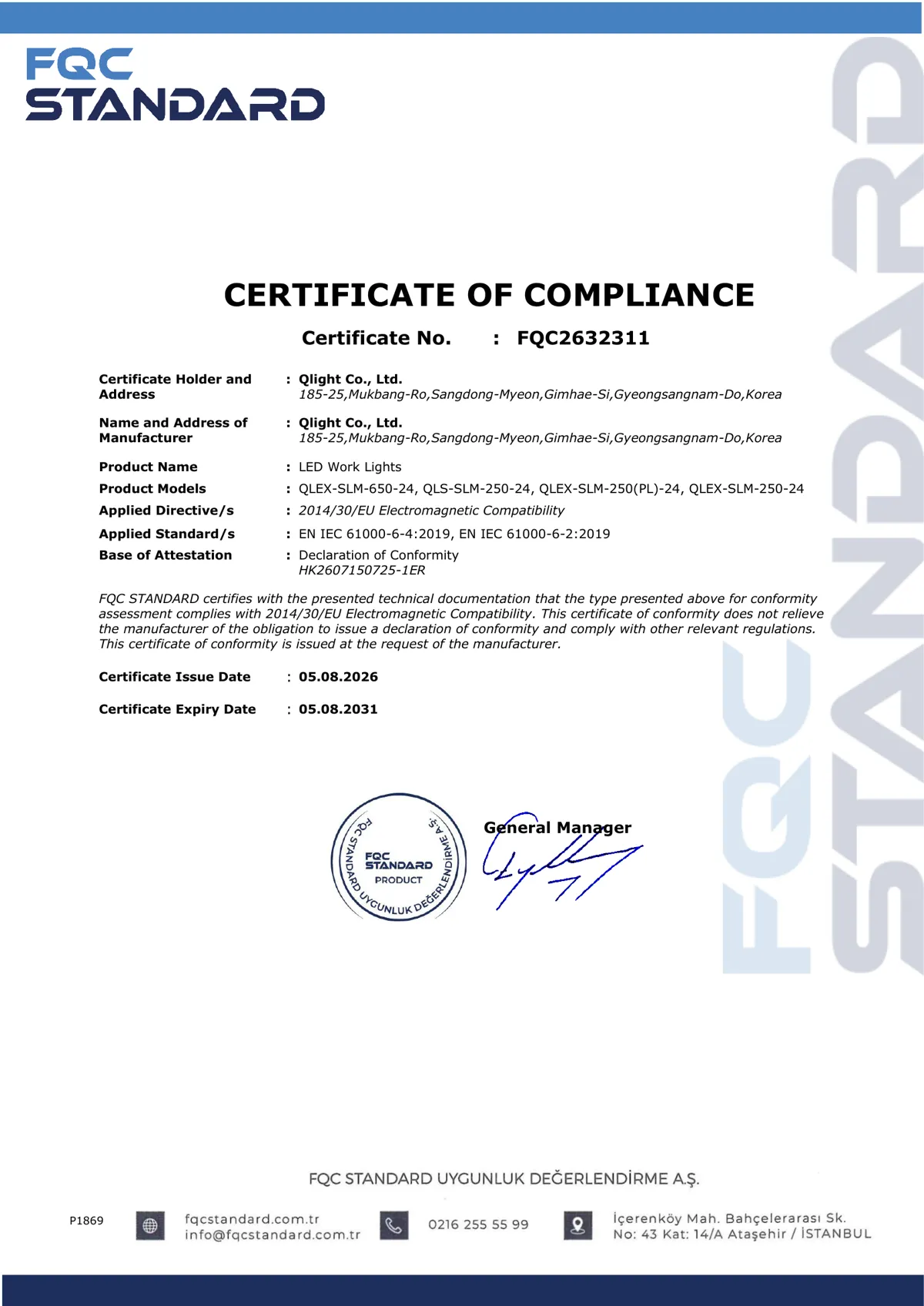 [CE_COC]QLS_QLEX-SLM-250_650_Qlight.pdf